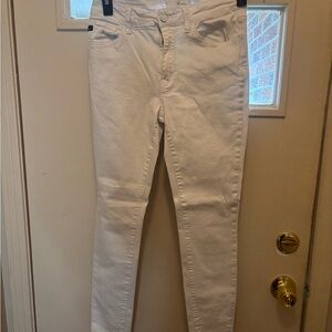 KanCan Women's white  Skinny Jeans 9 Euc